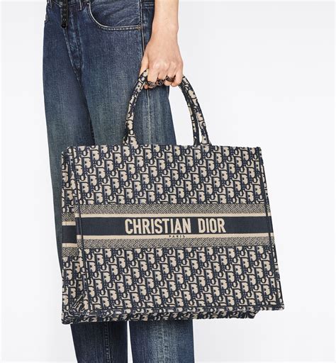 tote cristian dior|christian Dior large book tote.